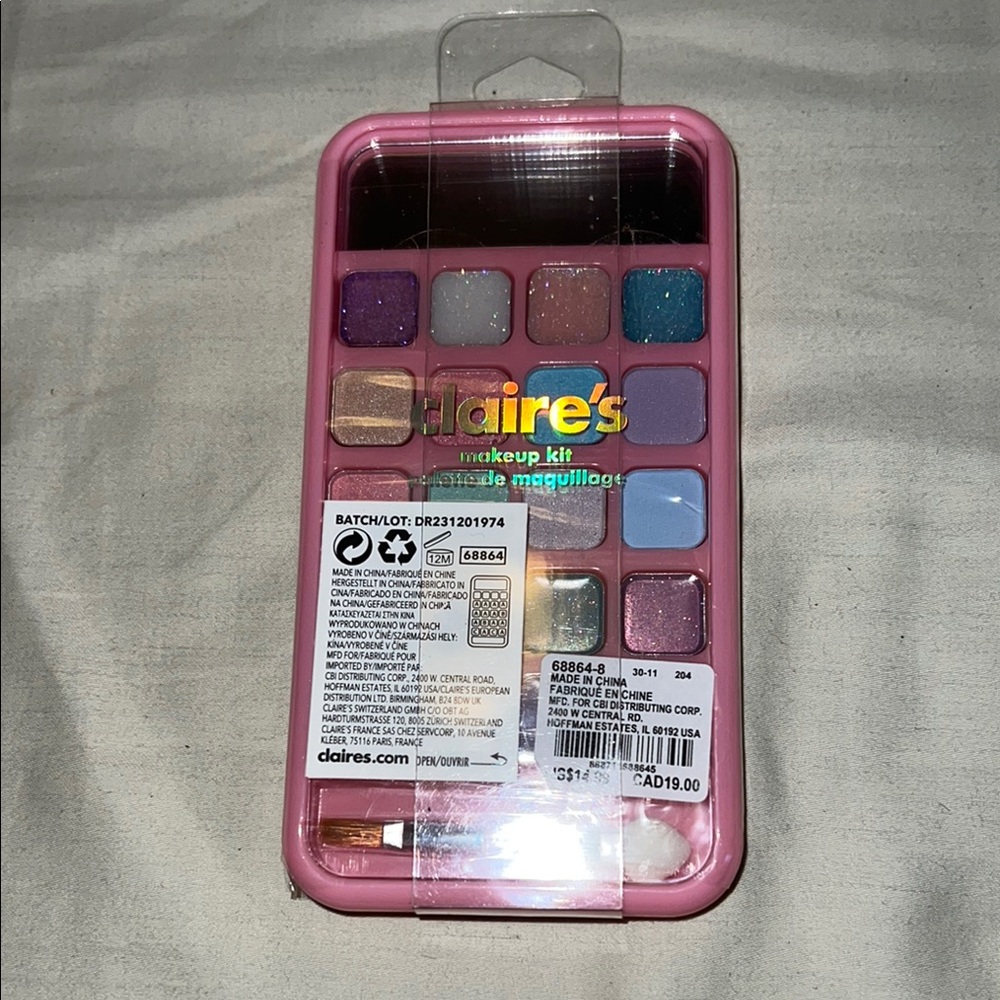 Claire's kids Makeup Kit